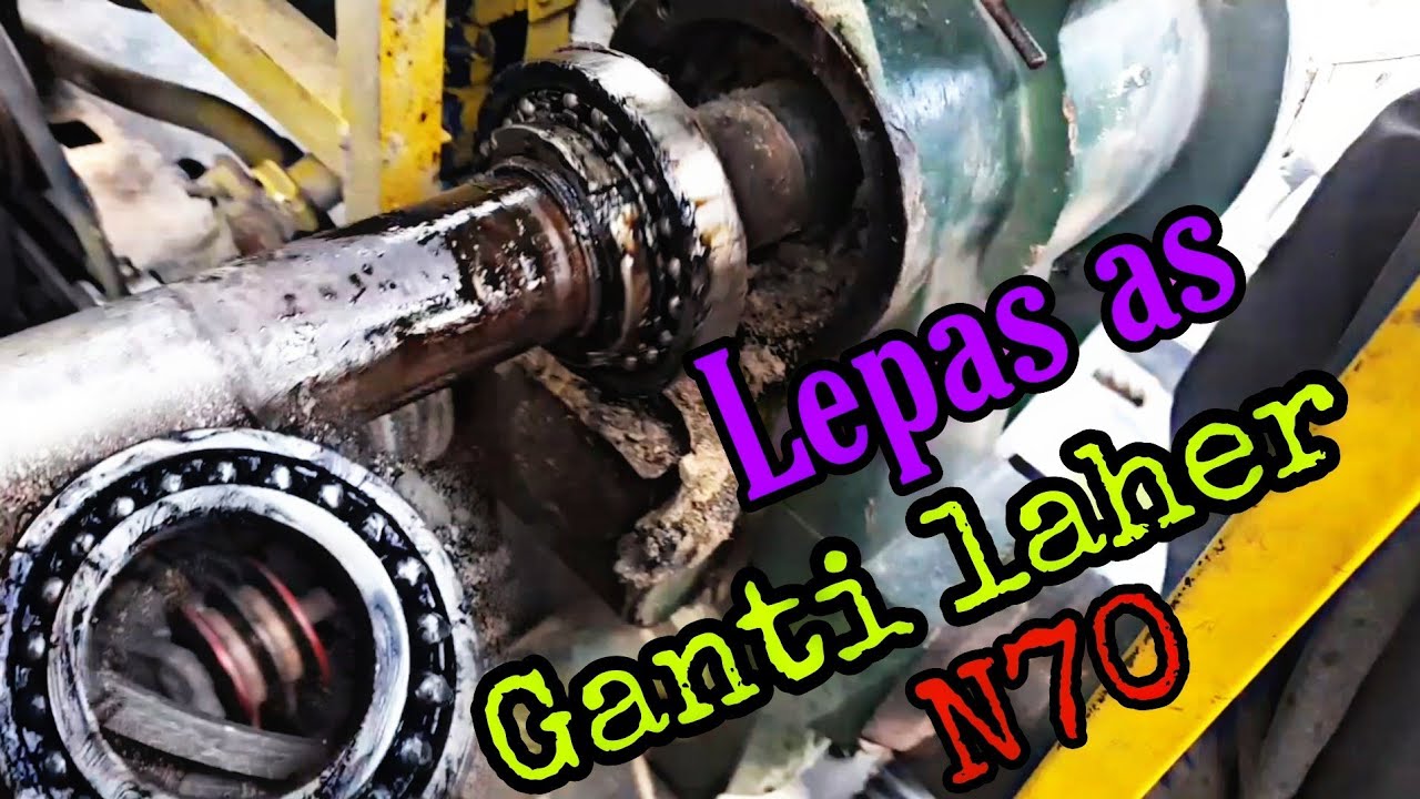 Lepas As Ganti Laher Polisher || selep padi keliling