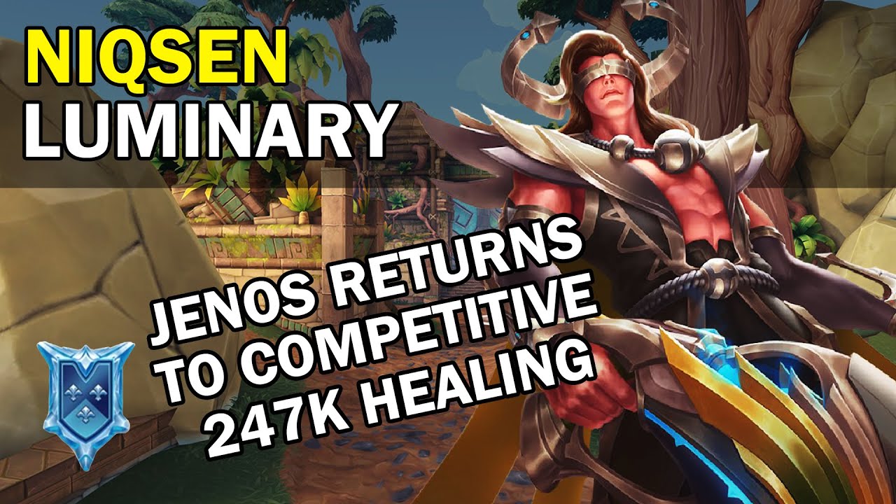 Jenos Returns To Competitive 247K Healing Niqsen Paladins Competitive (Diamond) LUMINARY