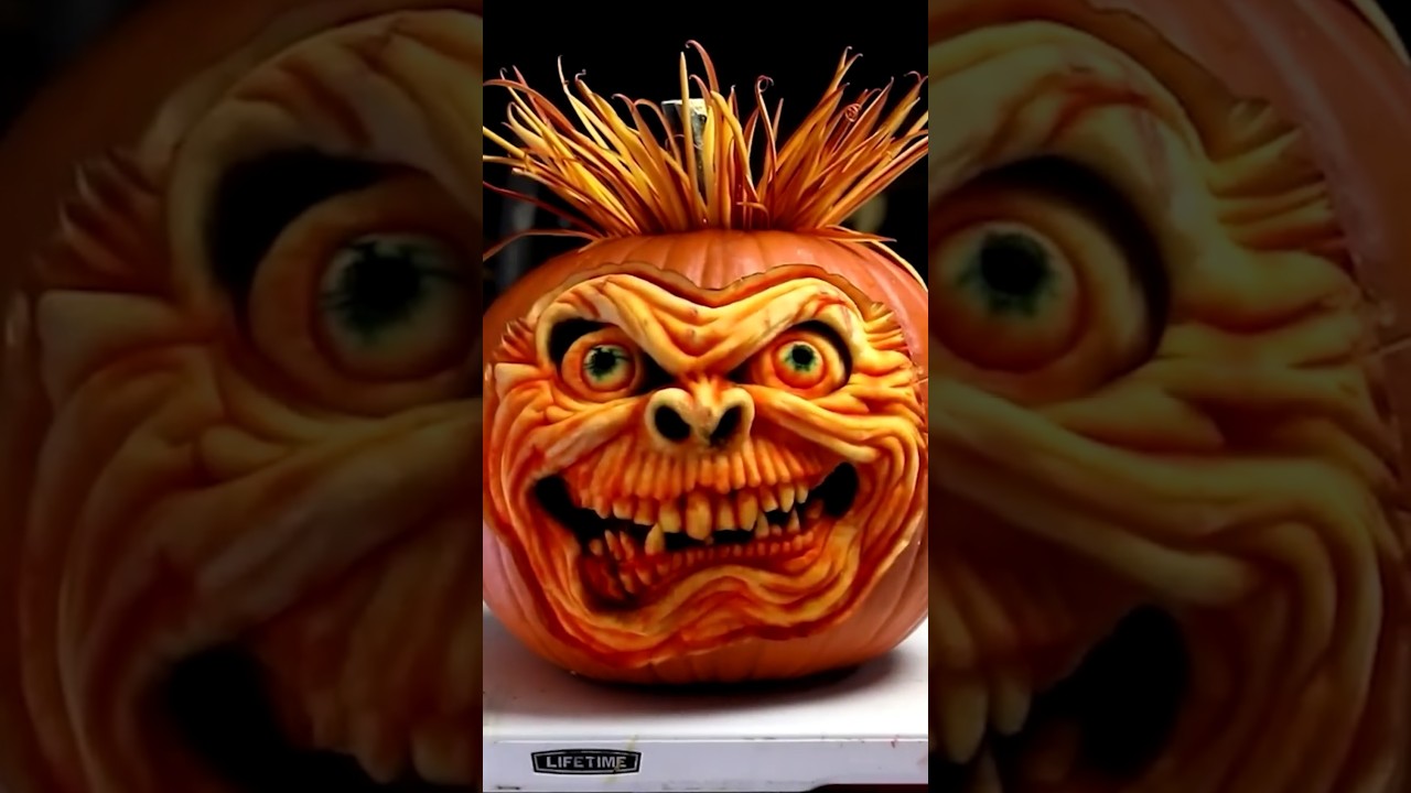 Crazy Pumpkin Carving is NOT AI