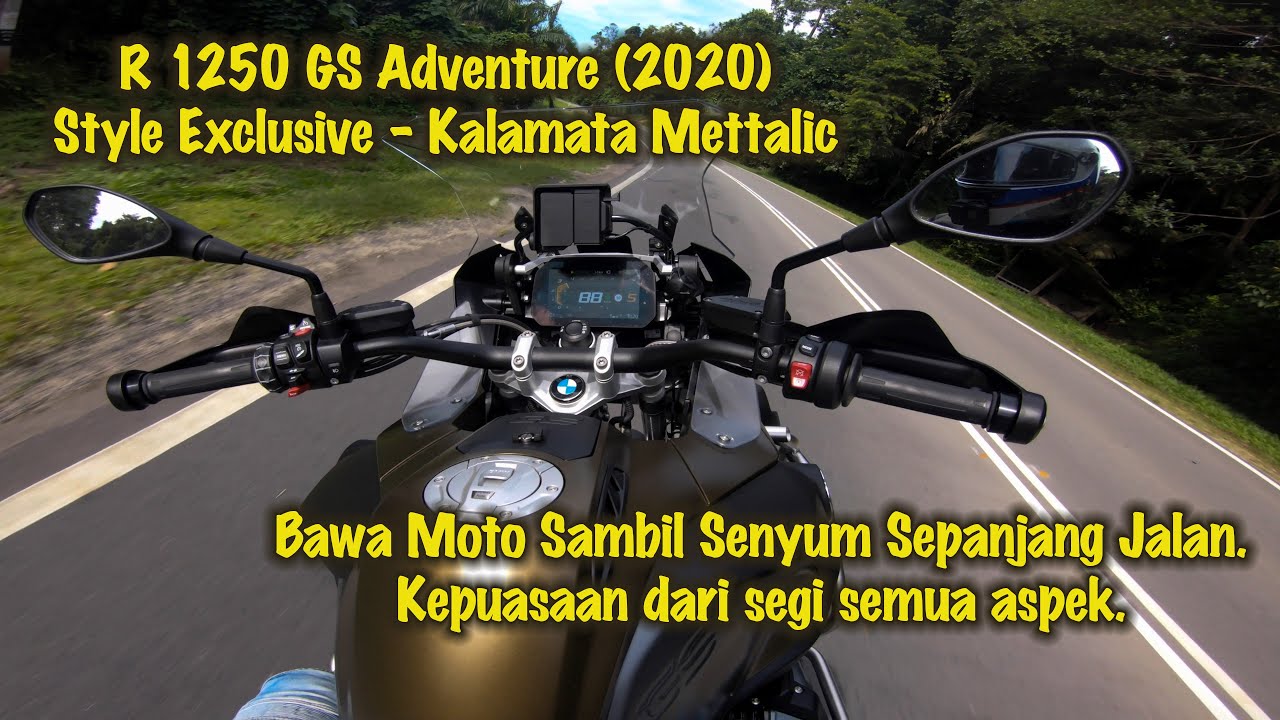EJ & BMW Motorrad - R 1250 GS Adventure Style EXclusive 2020 (Kalamata Metallic) Ride to Work.