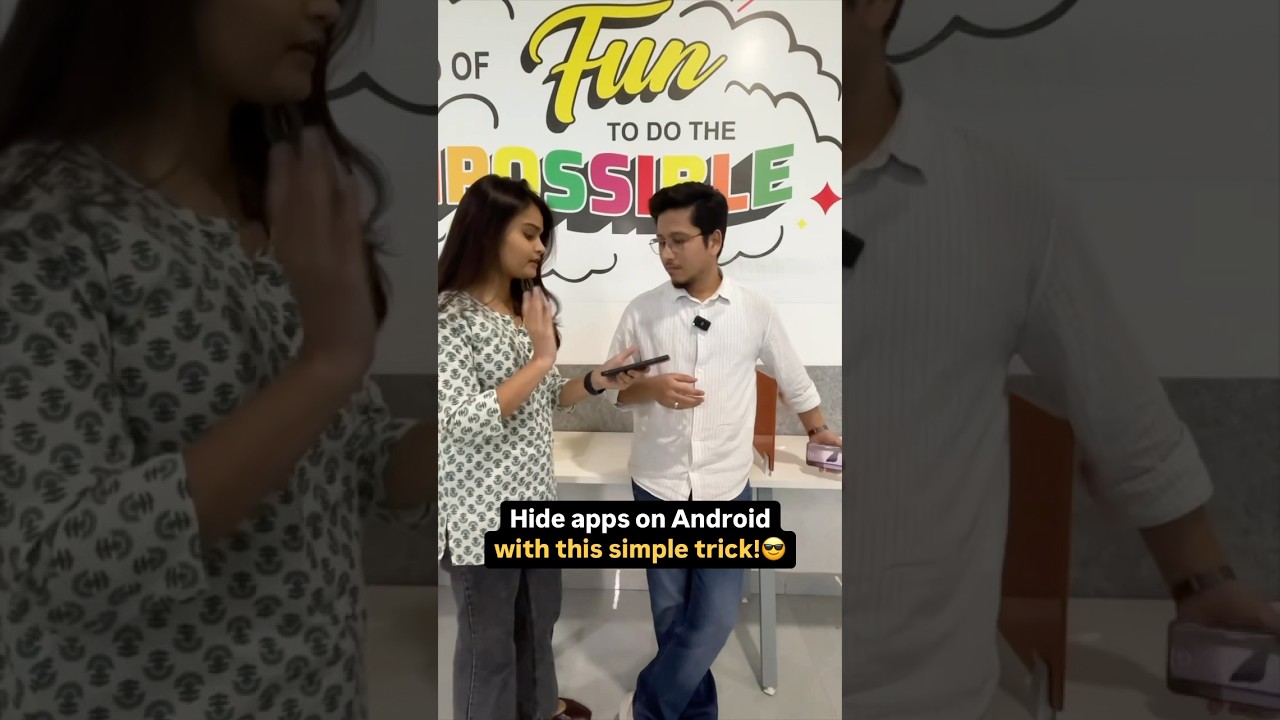 Hide apps on Android with this simple trick!