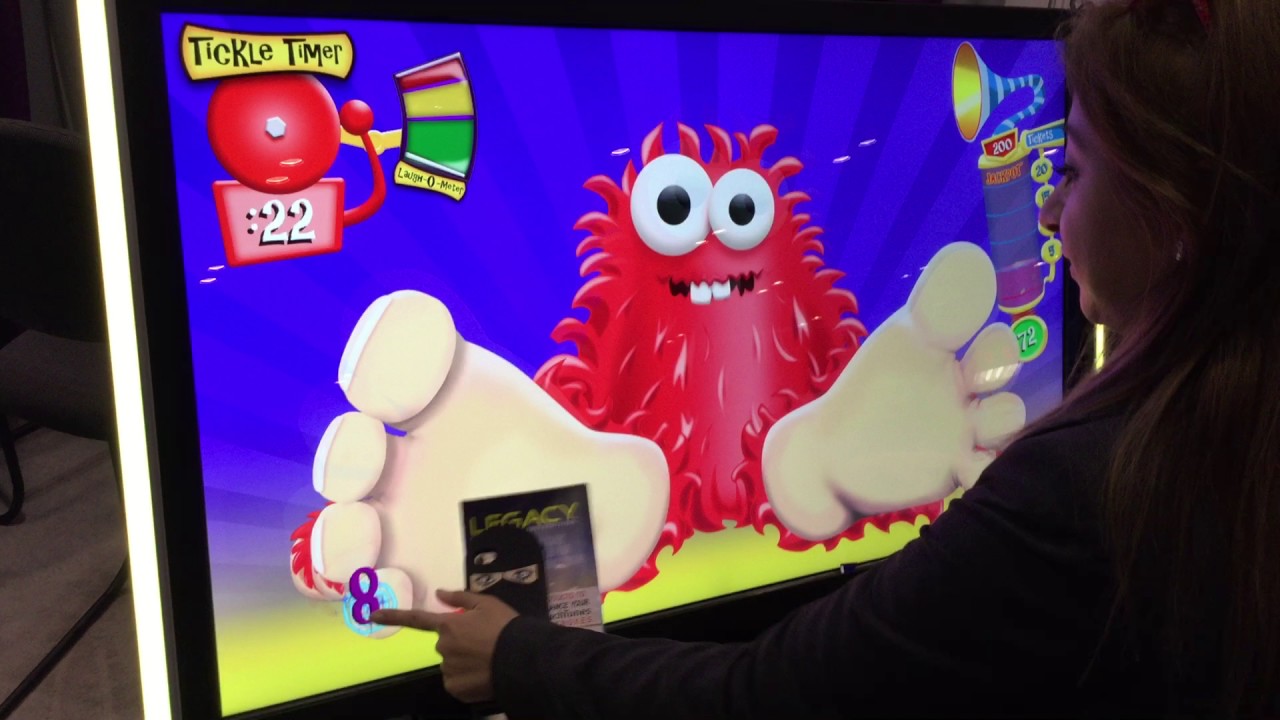 WOG TICKLE MONSTER NEW REDEMPTION GAME