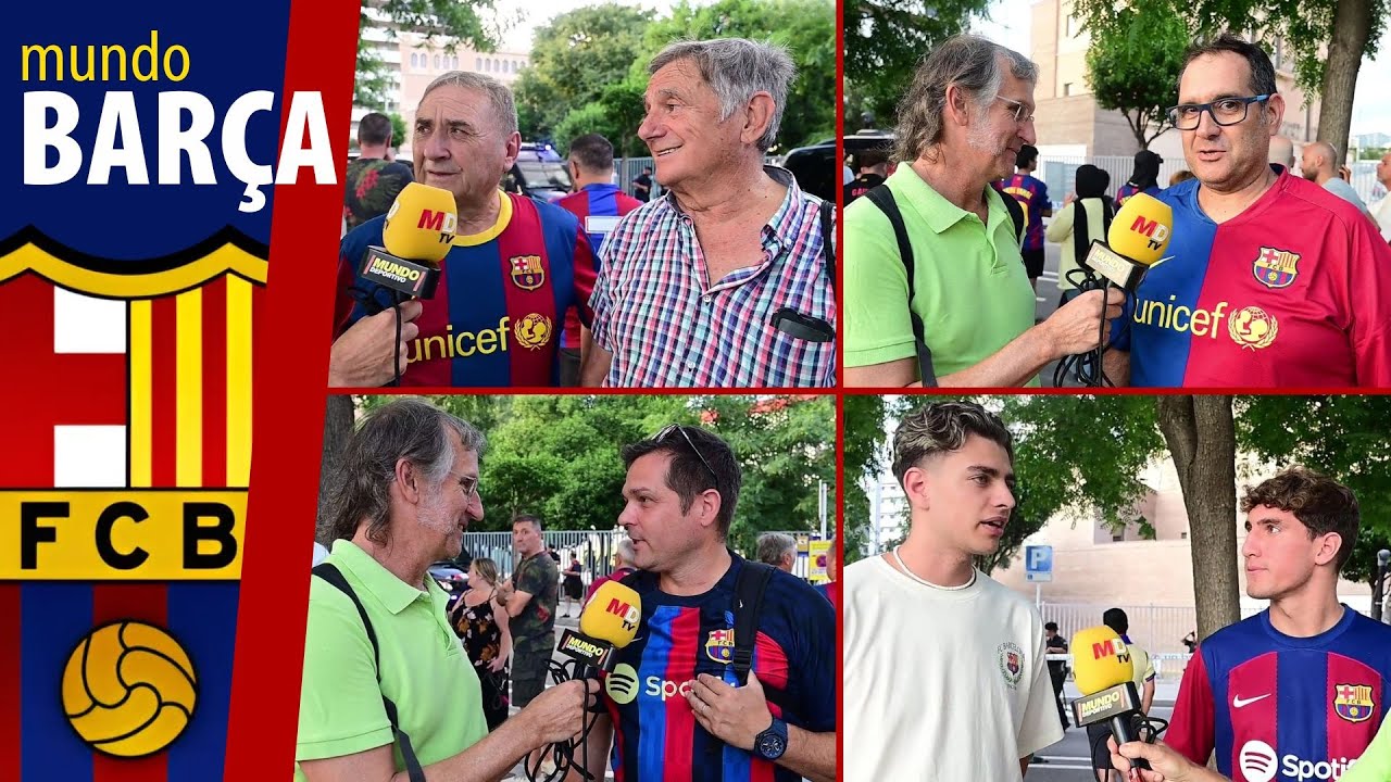 NOVEDAD, ILUSIÓN y EXPECTATIVAS: ¡Así viven los aficionados el estreno en el Johan Cruyff!