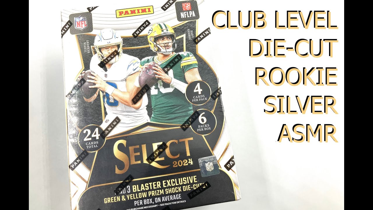 2024 Panini Select Football Blaster Box ASMR