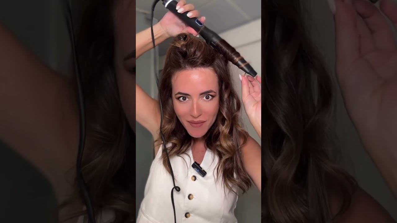 Tutorial de ondas perfectas con @trendyinlove 🙌Así se usa la ghd Chronos Conical Wand 😍