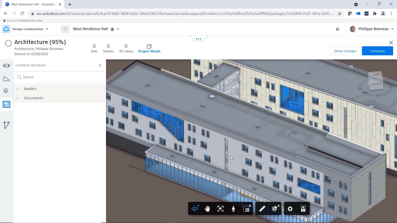 Reviewing Design Changes in BIM Collaborate Pro [9 of 12]