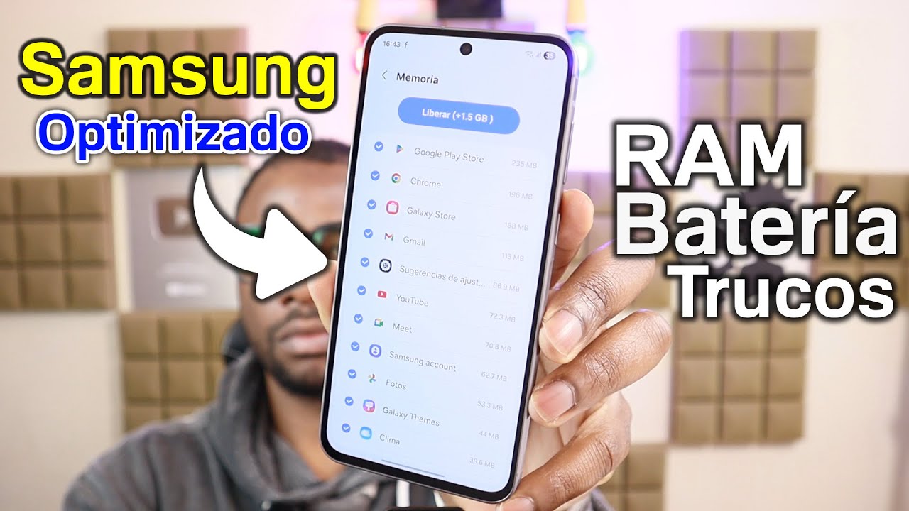 Optimiza tu Samsung Galaxy: Más Batería y RAM Libre al Instante