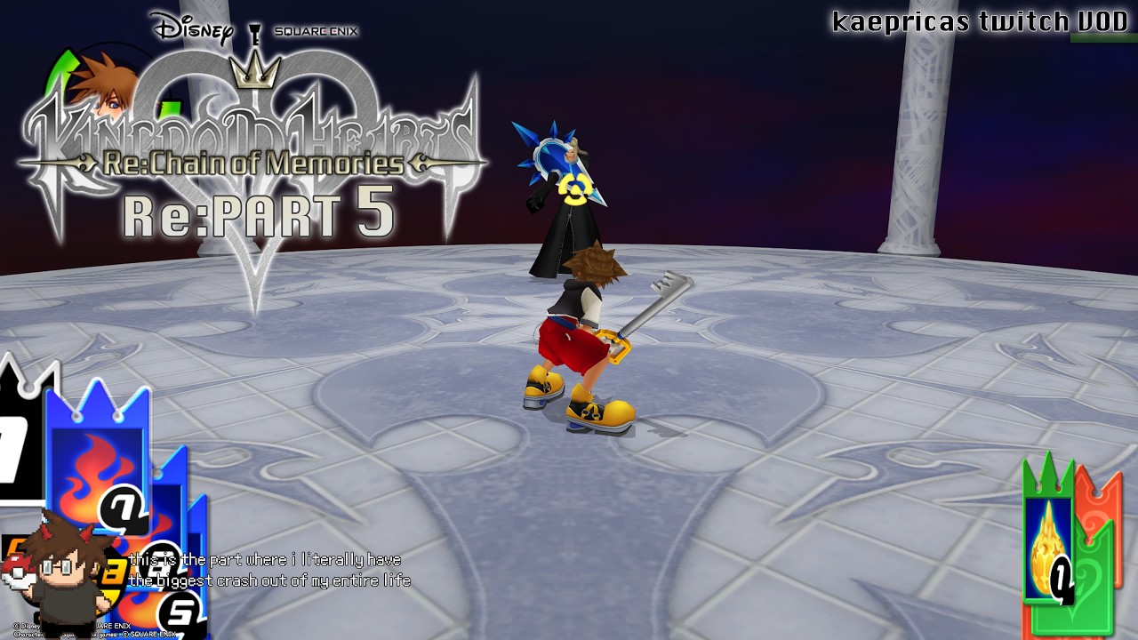 Kingdom Hearts Re: Chain of Memories Part 5 | neverland & castle oblivion | kaepricas VOD
