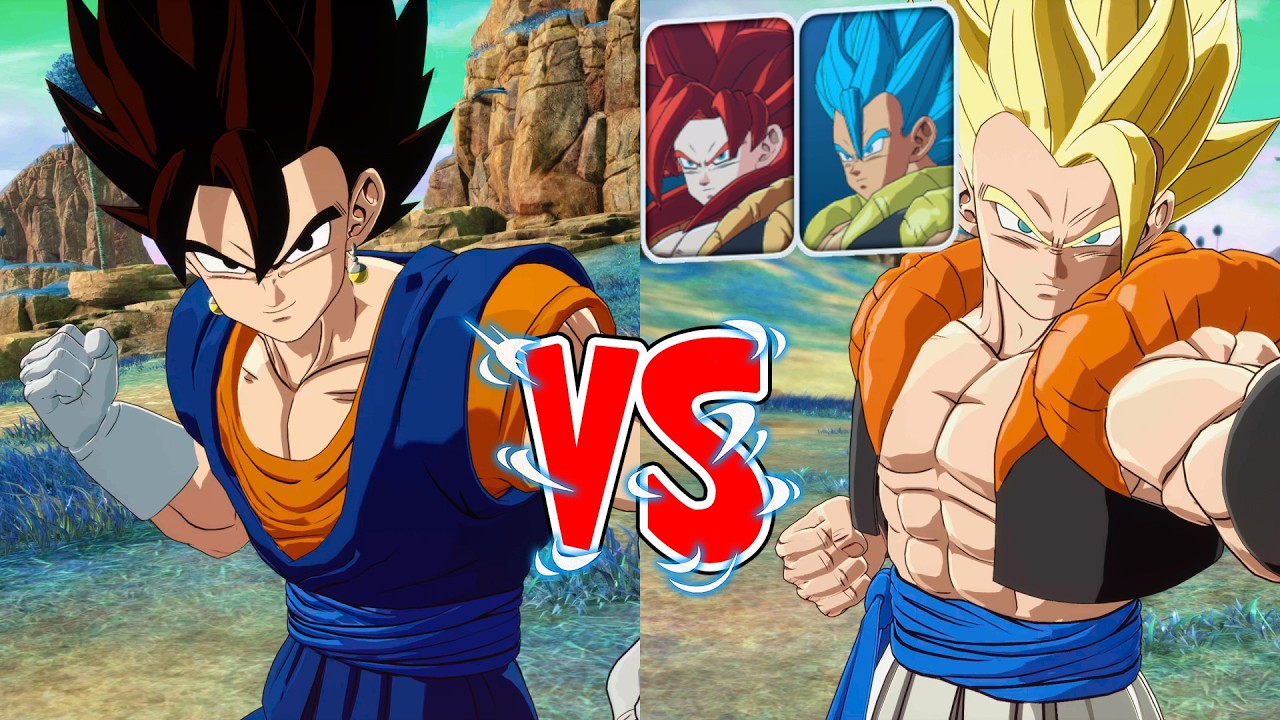 Sparking! Zero - Requested match: Vegetto vs Gogeta DBZ SSJ/Gogeta SSJ4/Gogeta SSJB