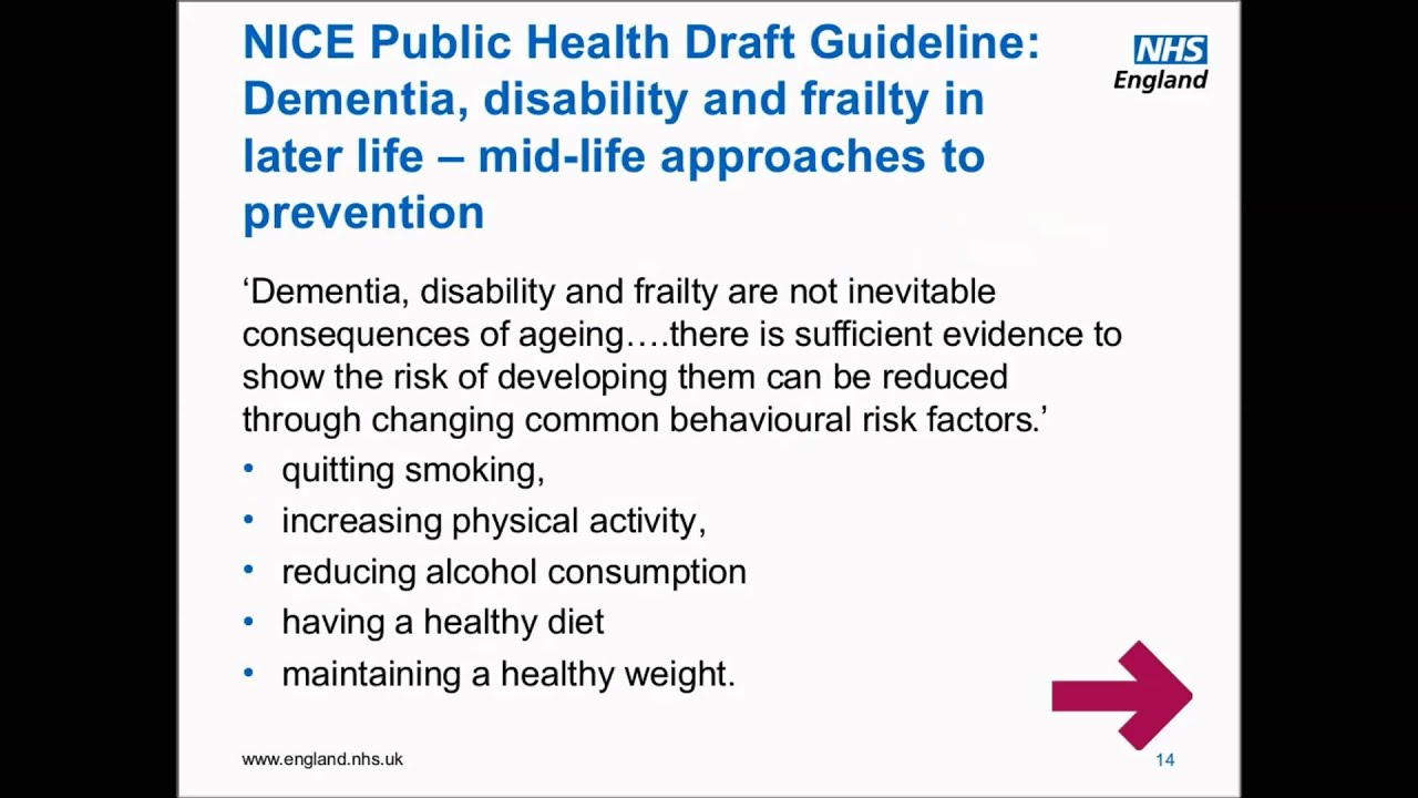 Prevention and Effective Interventions in Frailty