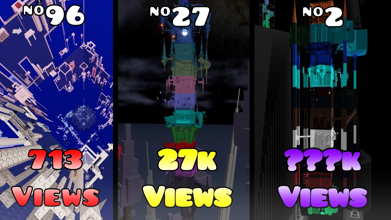 The 100 Most Viewed Verification Videos of The Top 100 Hardest Roblox Towers (TTC)