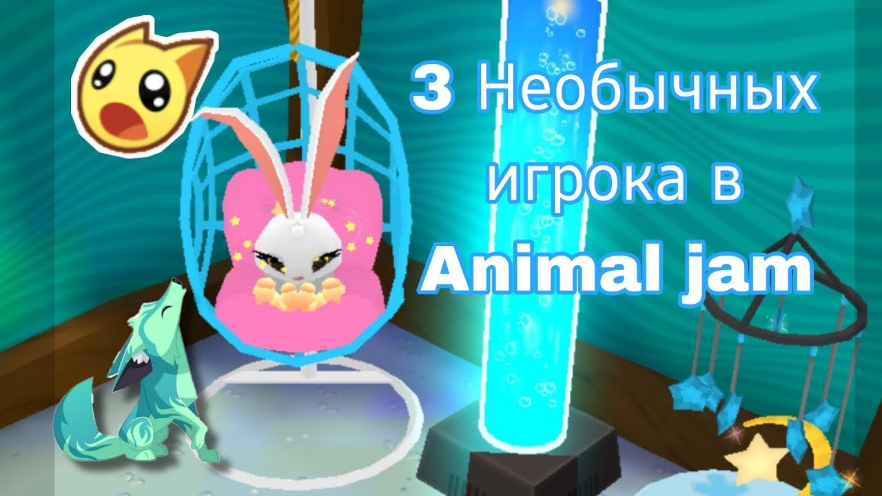 🧐3 Необычных игрока про которых мало кто знает🤔 Animal jam / Энимал джем