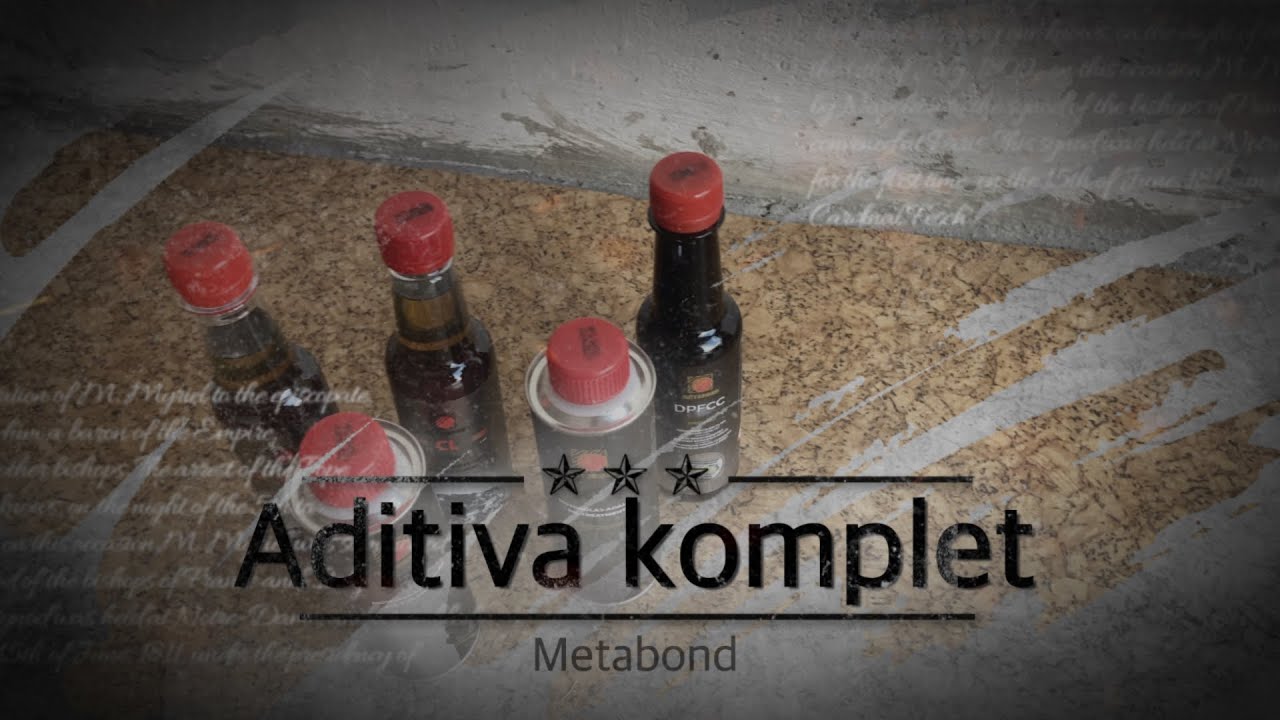 Jak na #aditiva , #decarbonizace motoru #Metabond