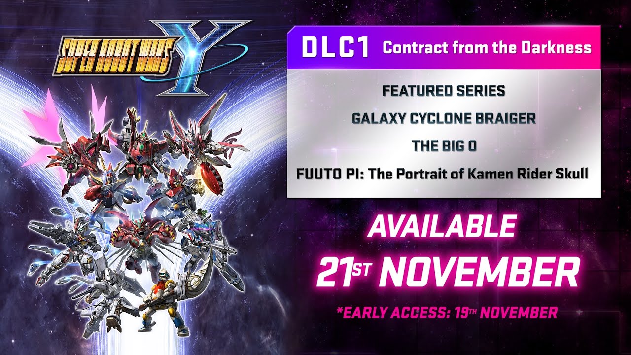 SUPER ROBOT WARS Y &ndash; DLC 1: Contract from the Darkness | Latest Update