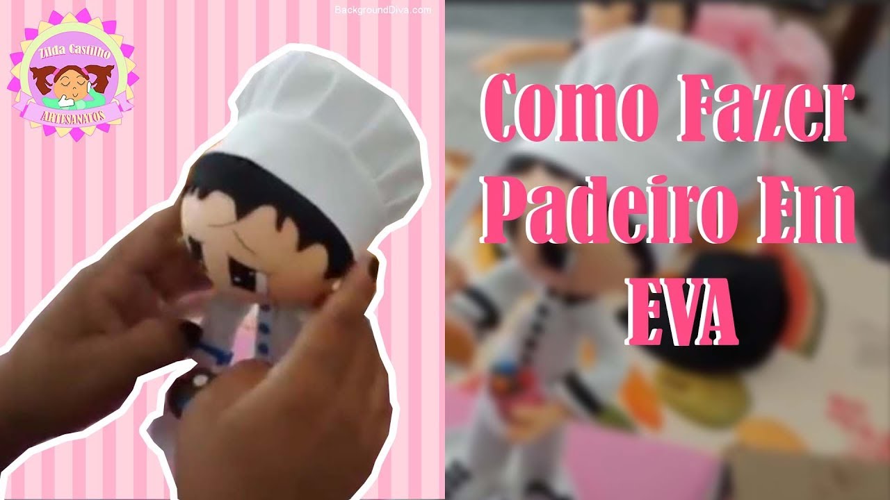 DIY - Chapéu Padeiro, Confeteiro, Pizzaiolo (Passo A Passo)