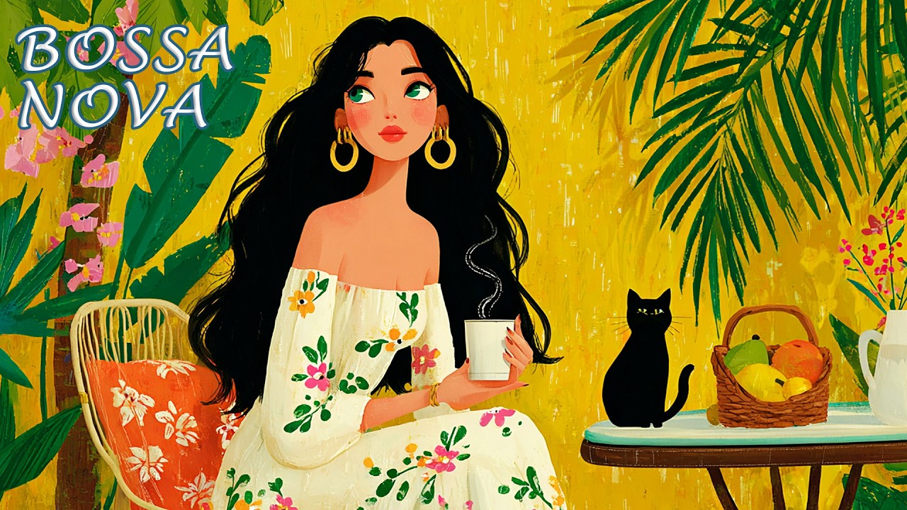 Relaxing Chill Bossa Nova Music - Peaceful Jazz Covers for Working in March & Spring 🌸☕