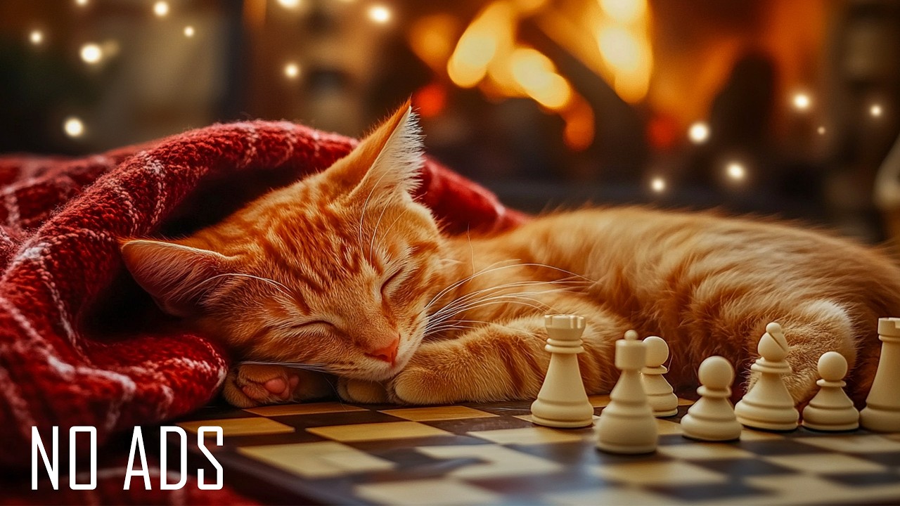🌿 12-часовое средство для улучшения сна кошек | Теплое целебное фортепиано для быстрого снятия ст...
