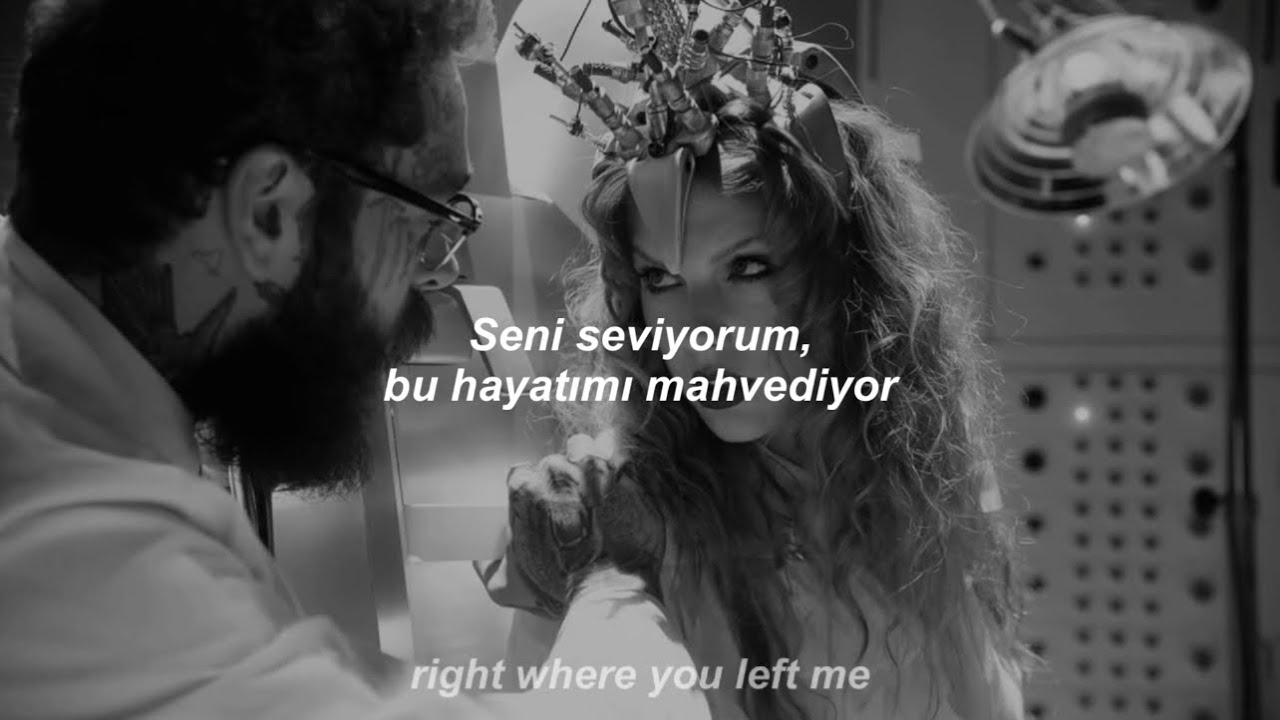 Taylor Swift - Fortnight (feat. Post Malone) // Türkçe Çeviri
