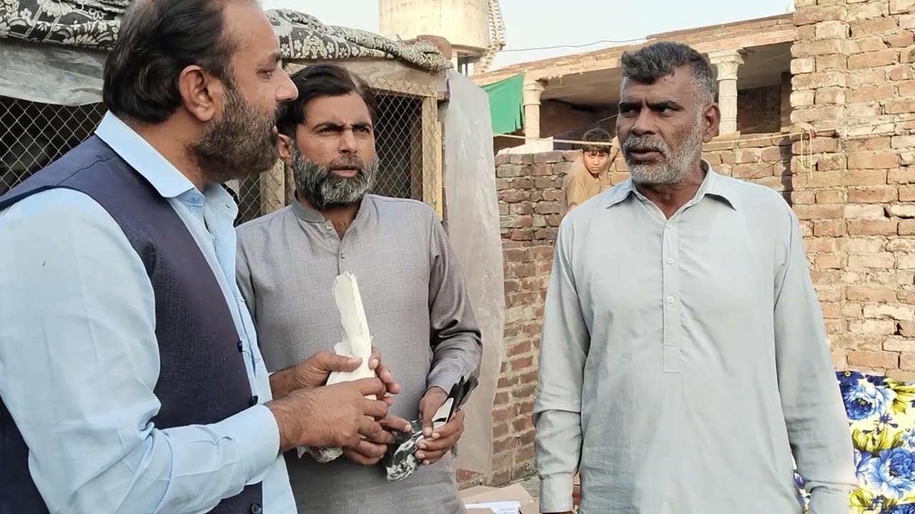 گوجرانوالہ کے مشہور استاد چھوٹے اعظم صاحب کے بریڈر جوڑے