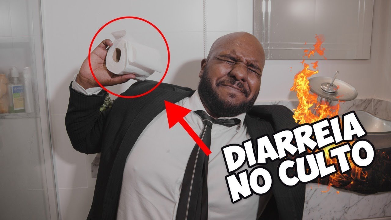 DIARRÉIA NO CULTO - Pr. Jacinto Manto | Tô Solto