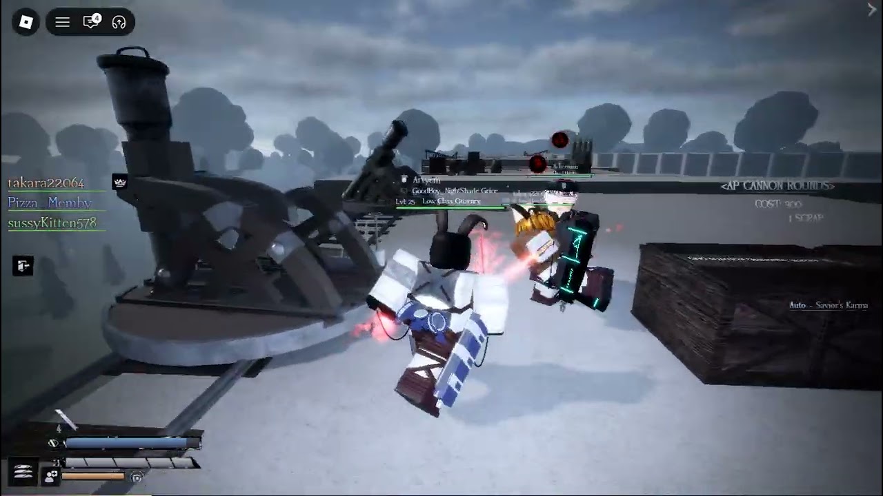 a furry plays AOT vengeance! 01