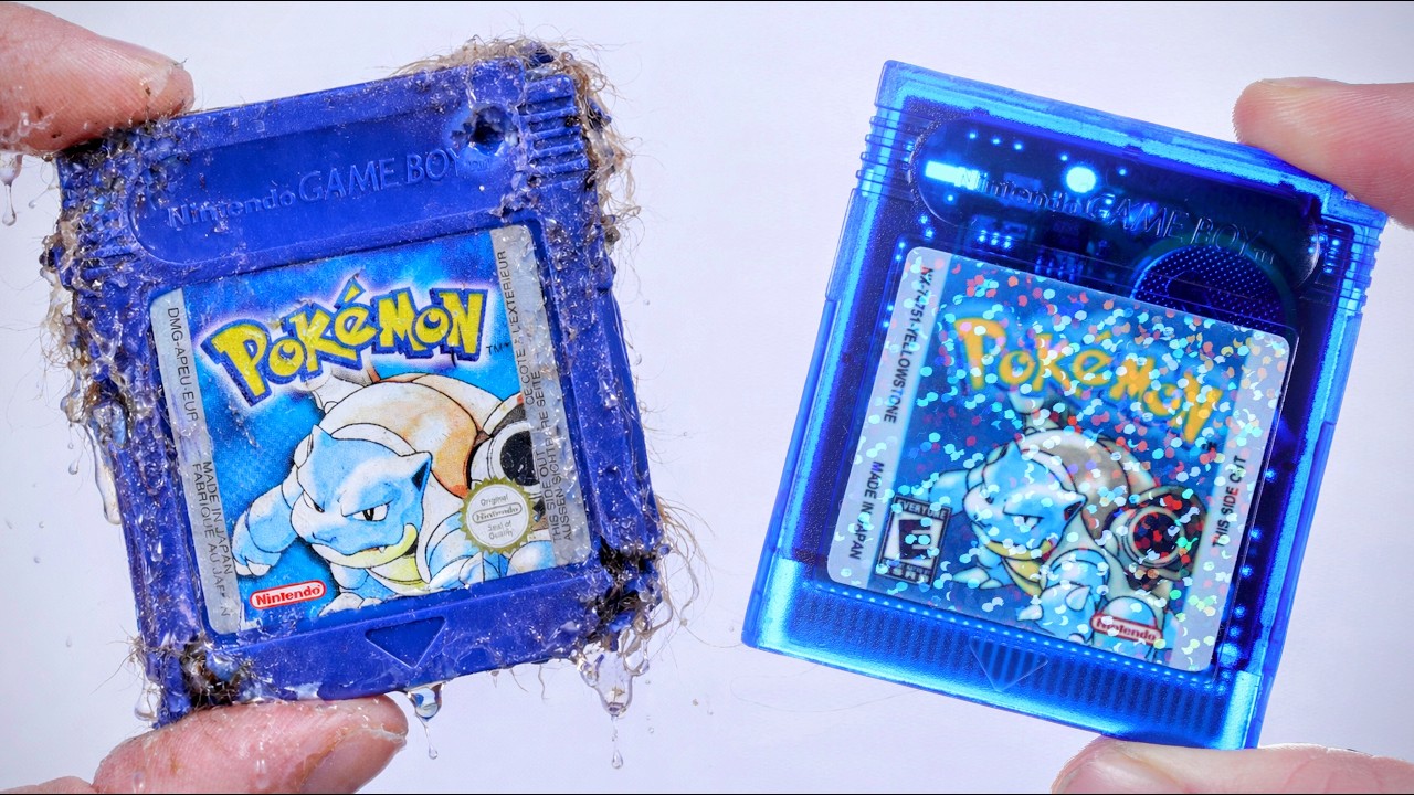 I Saved & Upgraded a Pokémon Blue Chewed by a Dog