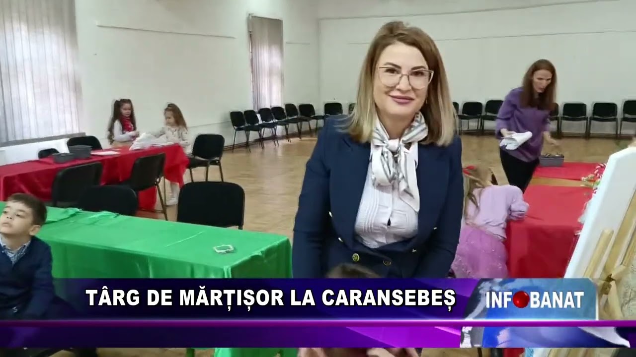 T&acirc;rg de mărțișor la Caransebeș
