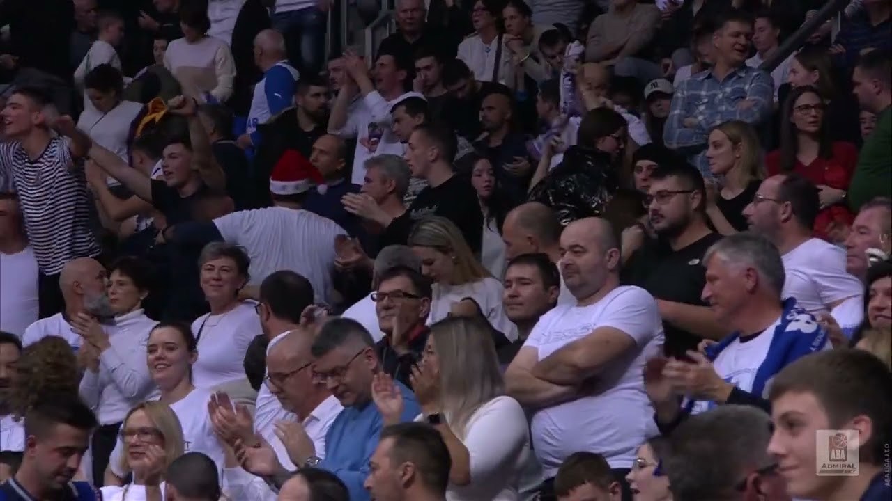 AdmiralBet ABA League 2023/24 highlights, Round 13: Zadar – Partizan Mozzart Bet (24.12.2023)