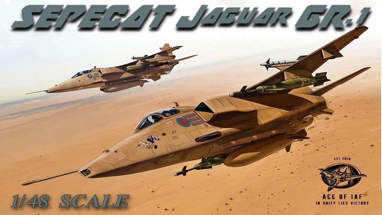 Revell 1/48 Sepecat Jaguar: Full Build in Indian Air Force Markings