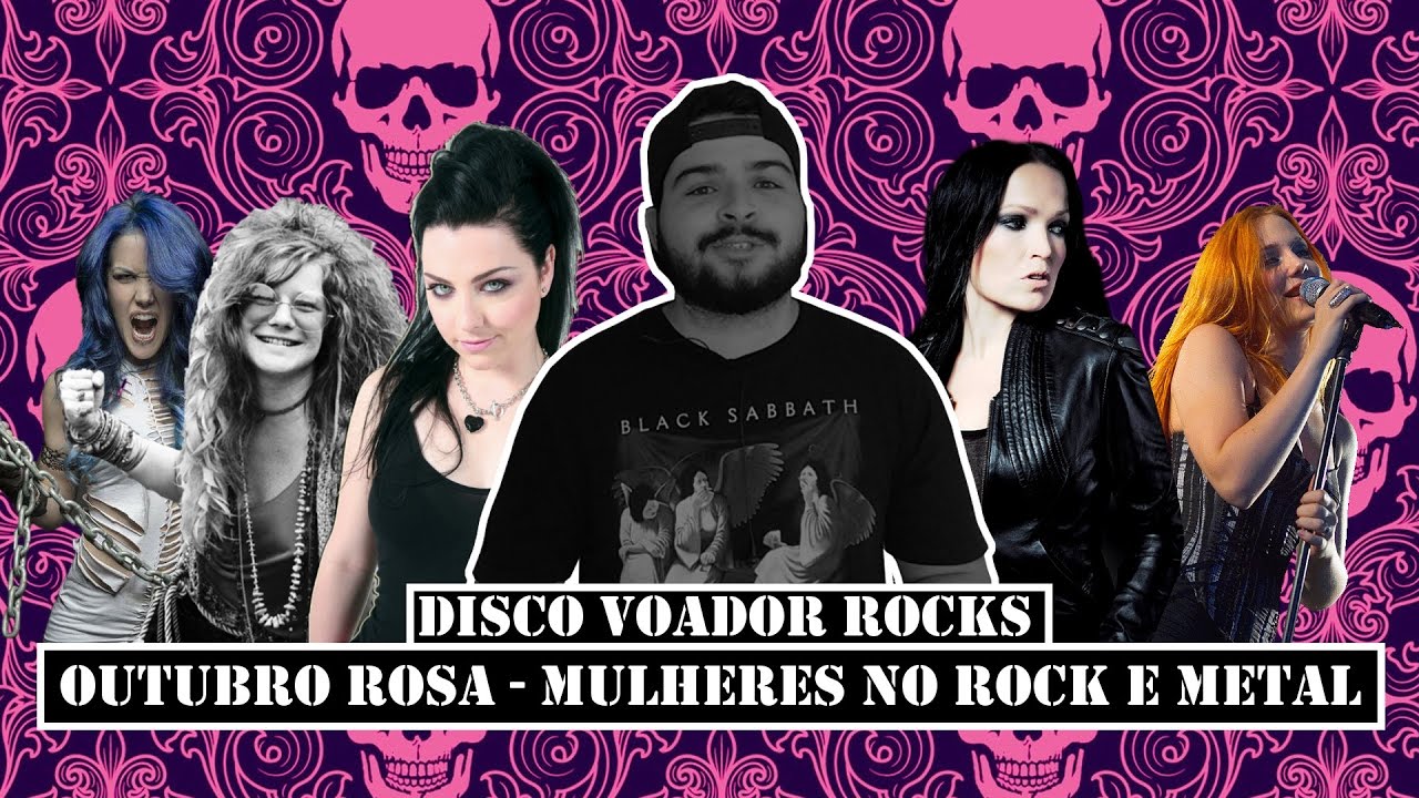 DISCO VOADOR Rocks - #10 - MULHERES NO ROCK E METAL