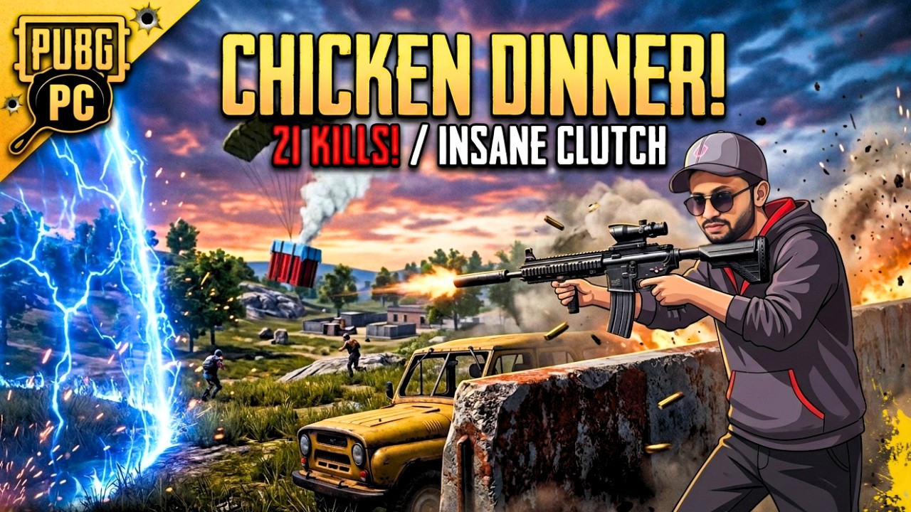 🔴 PUBG PC LIVE NOW 🔥 | Danger Gameplay | Road to Chicken Dinner