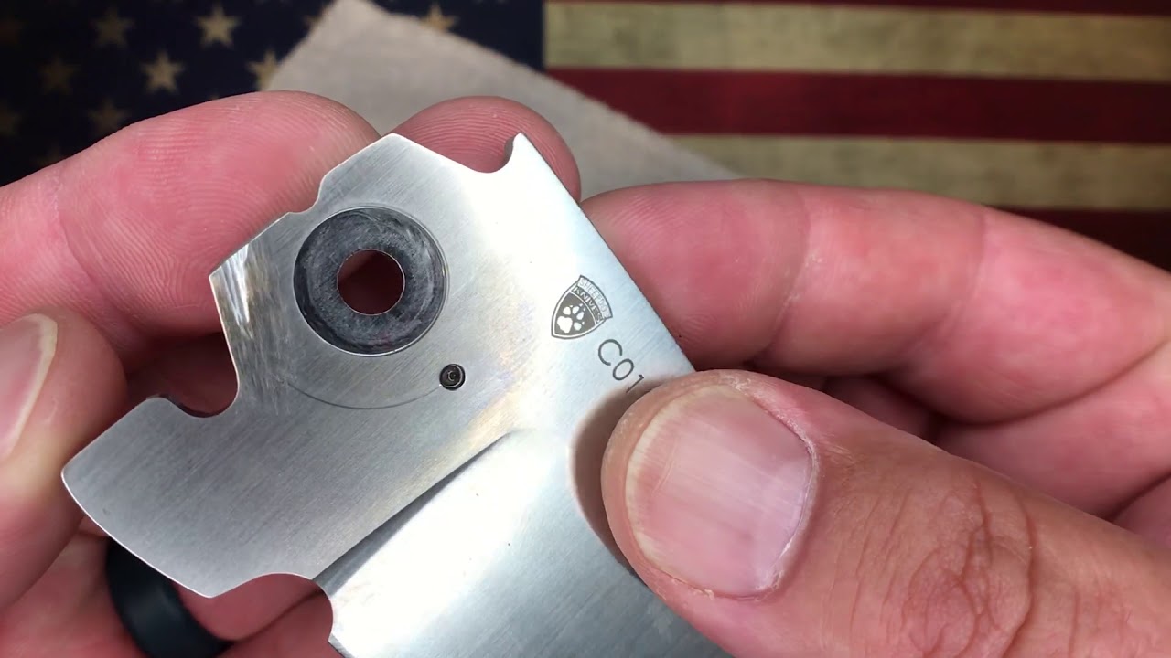 DIY Knife Tips.......How to make a Detent Ball Ramp! And make your wife Happy!