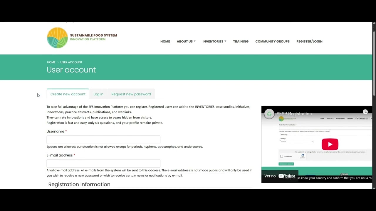 Registration Video