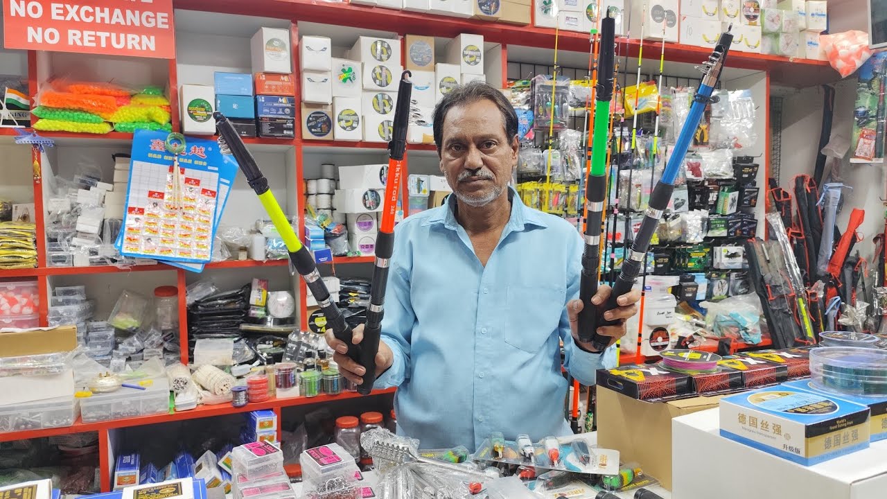 7ft / 8ft Fishing Telescopic Rod ₹290/- Only at MFN FISHING GALLERY 🐠. 📍 Bangalore, Karnataka India 