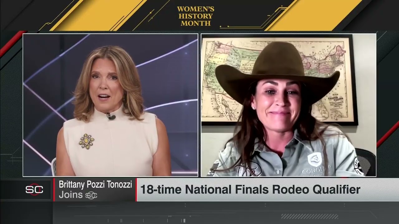 Women's History Month feature ESPN Sports Center - Brittany Pozzi Tonozzi