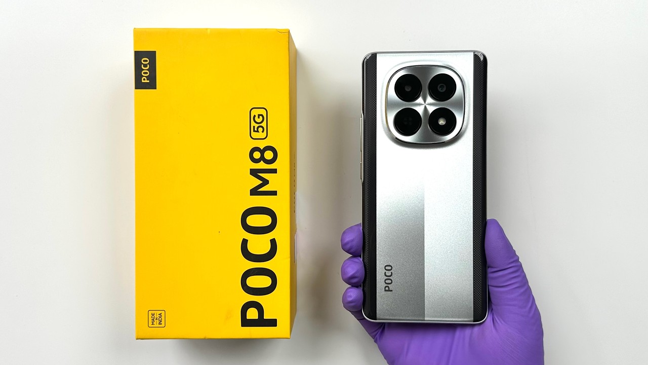 POCO M8 5G Unboxing - ASMR