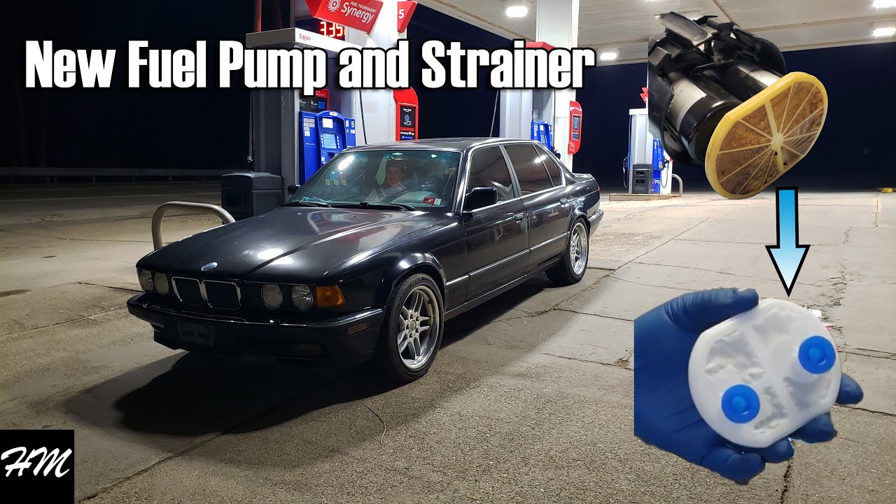 New Fuel Pump for the 750iL E32! How does it run?