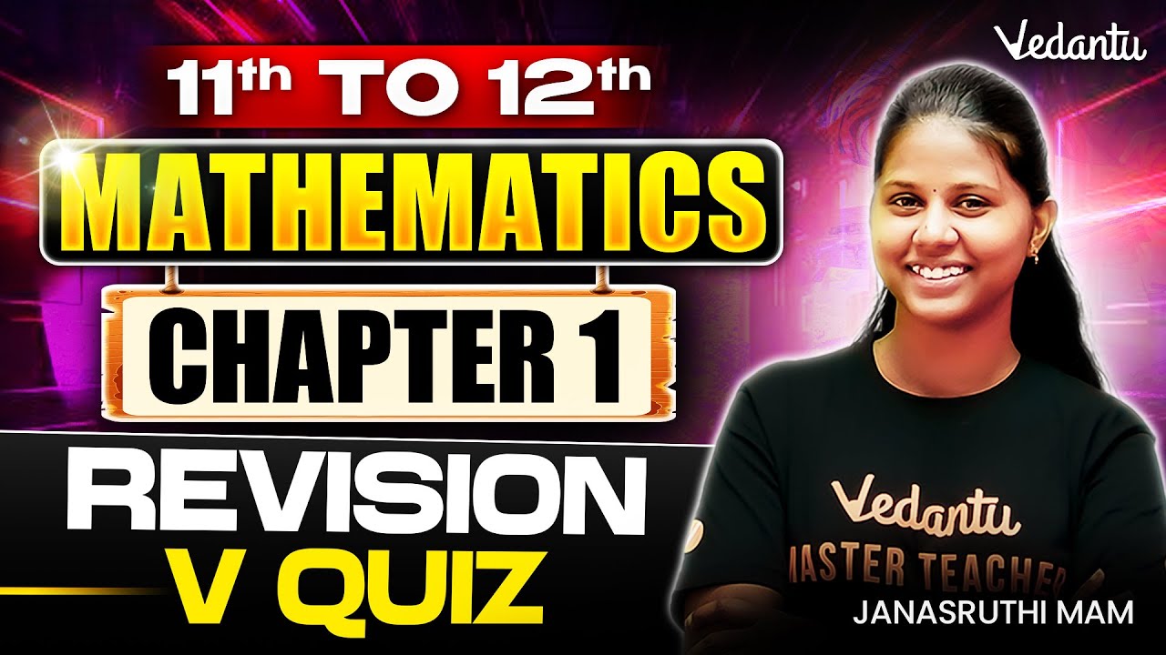12th Maths | Chapter 1 Matrix Revision | State Board | Janasruthi Ma'am