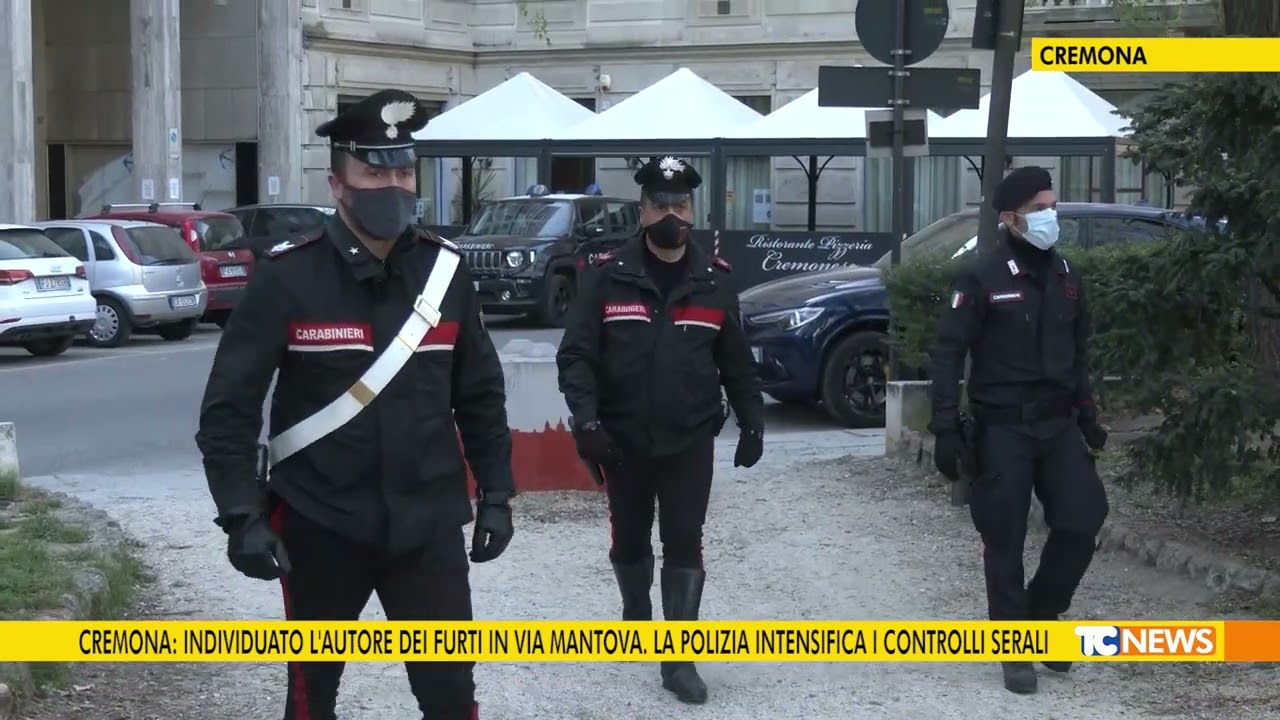 Cremona: individuato l'autore dei furti in Via Mantova. La polizia intensifica i controlli serali