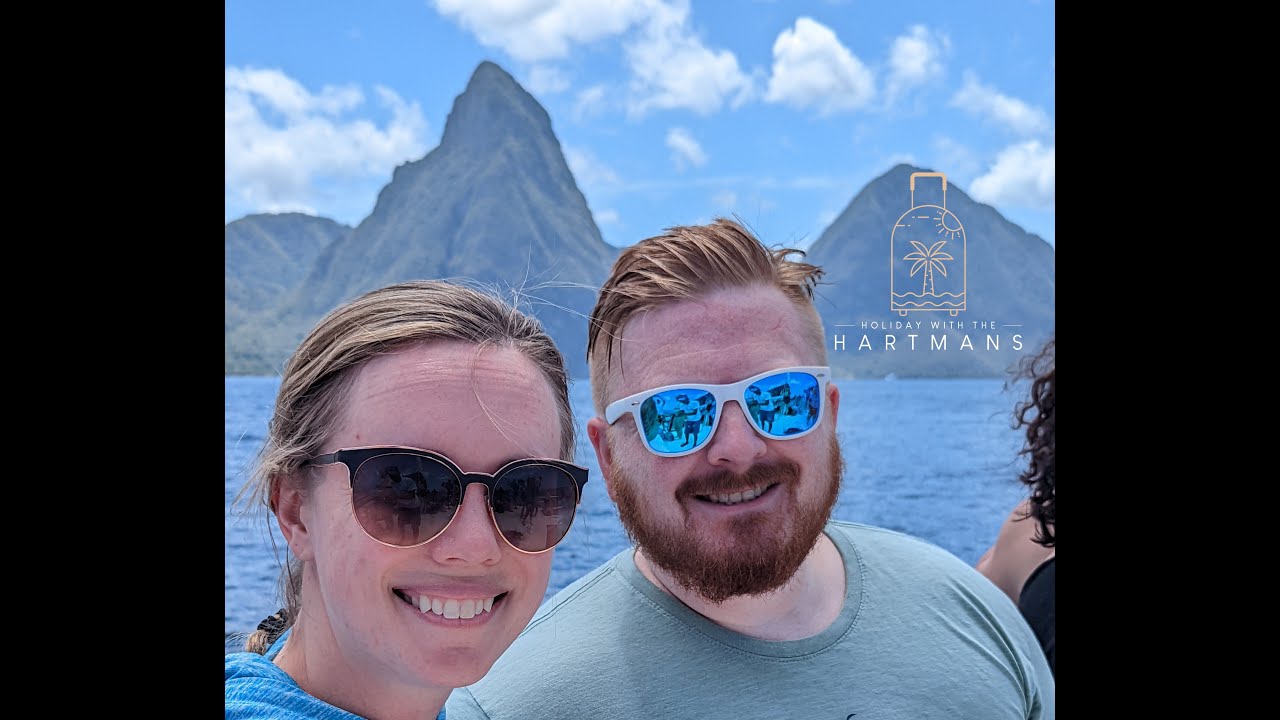 Catamaran to the Pitons in St. Lucia - Part 5 of the our Norwegian Epic 7 day Cruise