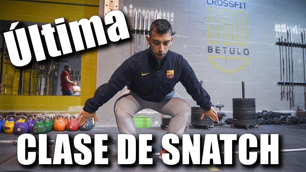 Clase de Snatch: Última de Yosua en CrossFit Betulo 😢