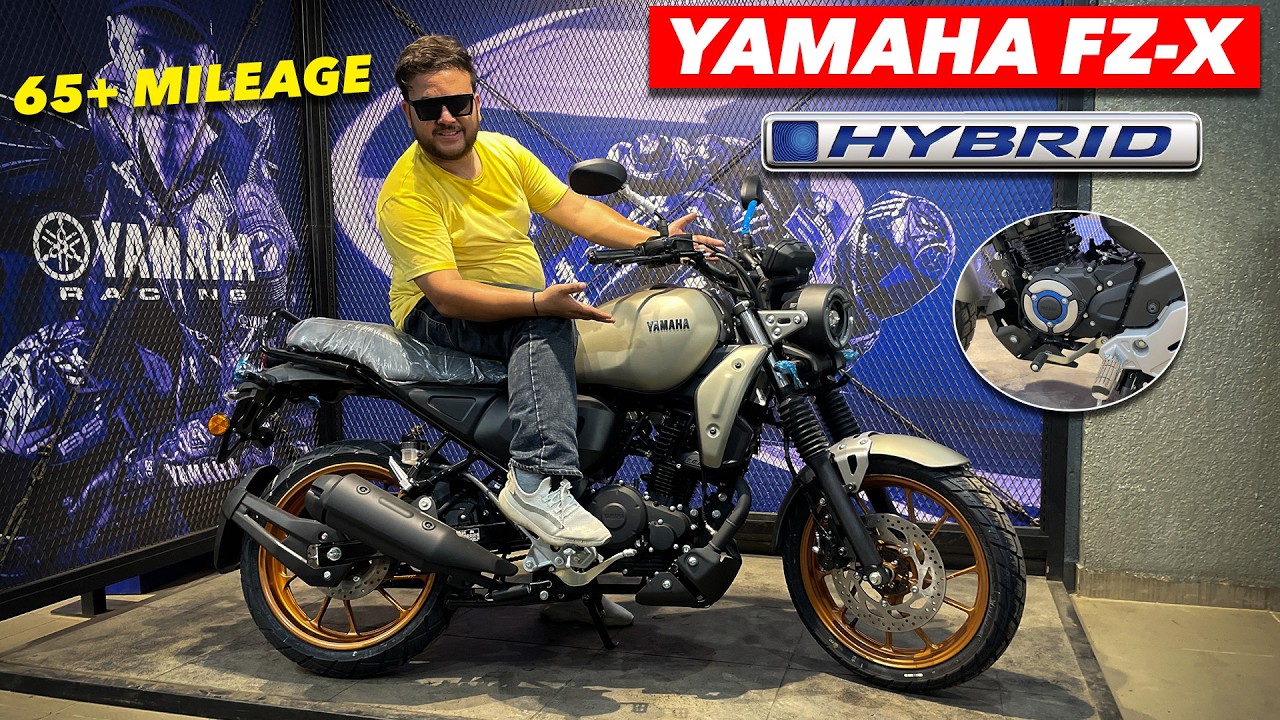 2025 Yamaha FZ-X Hybrid Launched In India 🔥 | TFT Display | 5 New Changes | Mileage | 😍