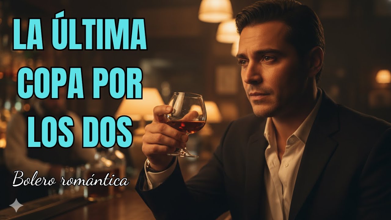 LA ÚLTIMA COPA POR LOS DOS (Bolero Romántico) | Voz Masculina | Canción Nueva #musica #romantico