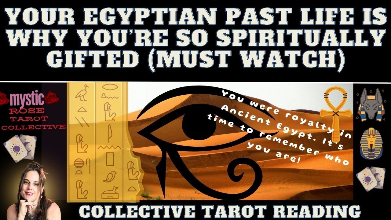 YOUR EGYPTIAN PAST LIFE IS WHY YOU ARE SO SPIRITUALLY GIFTED AND POWERFUL! (must watch) tarot