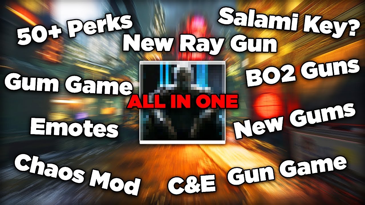 I Combined EVERY Black Ops 3 Zombies Mod (5 Maps)
