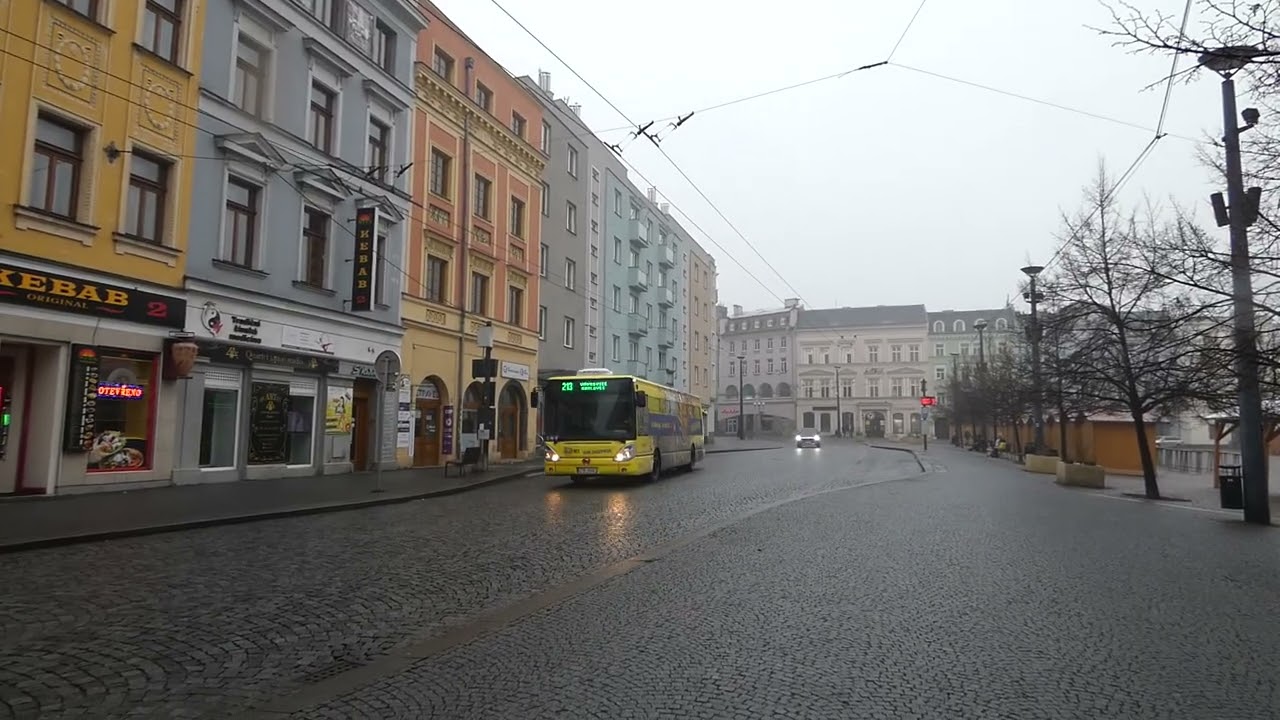 Irisbus Citelis 12M # 161, odjezd ze zastávky Dolní náměsti DP OPAVA