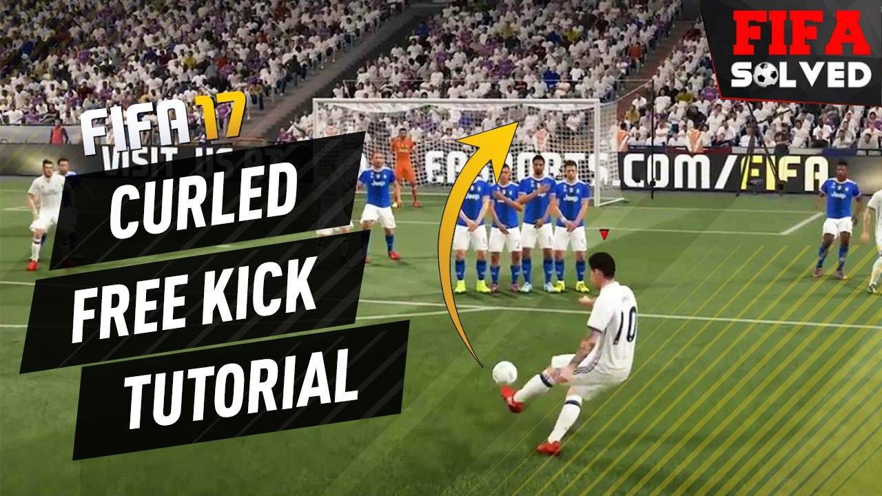 FIFA 17 Curled Free Kick Tutorial - Scoring Tips