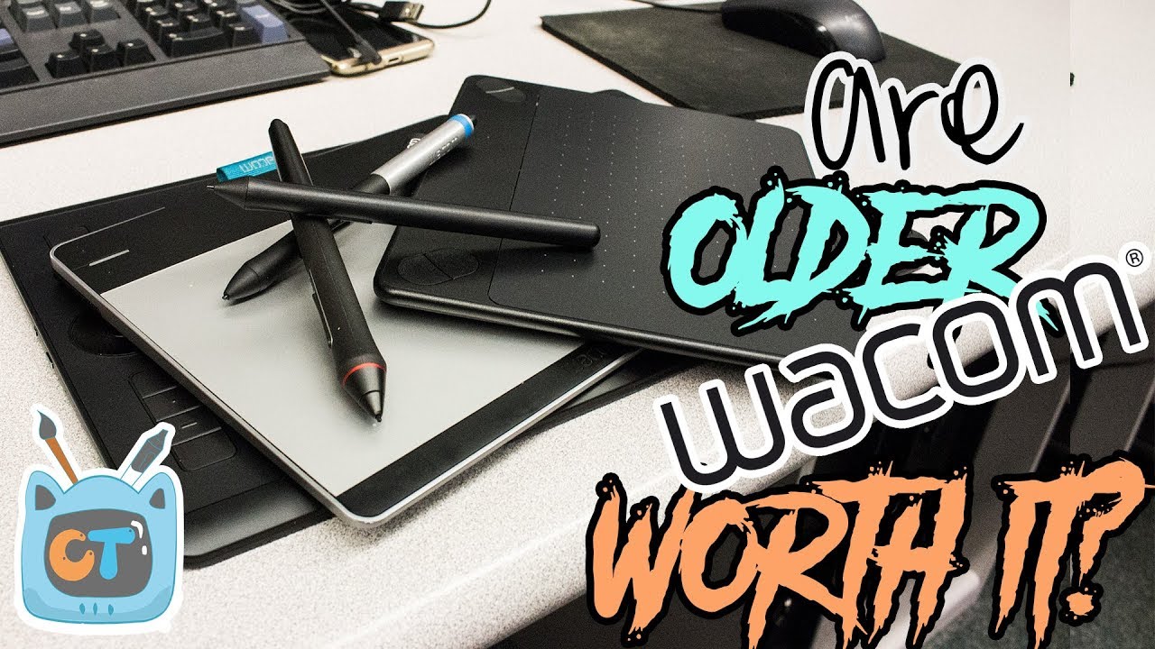 Стоят ли своих денег старые графические планшеты Wacom?!?