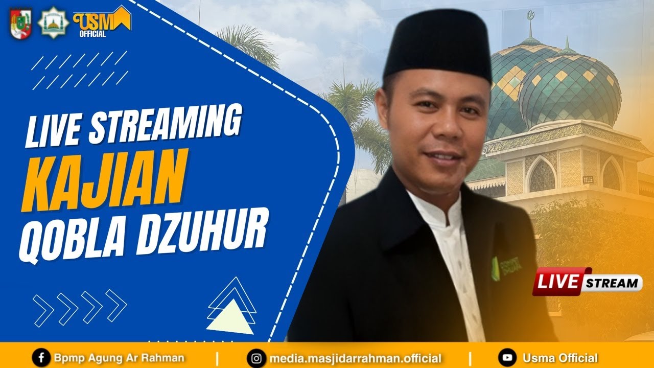 🔴 Live Kajian Qobla Dzuhur | Ustadz Ahmad Mukhlisin, Lc., MA