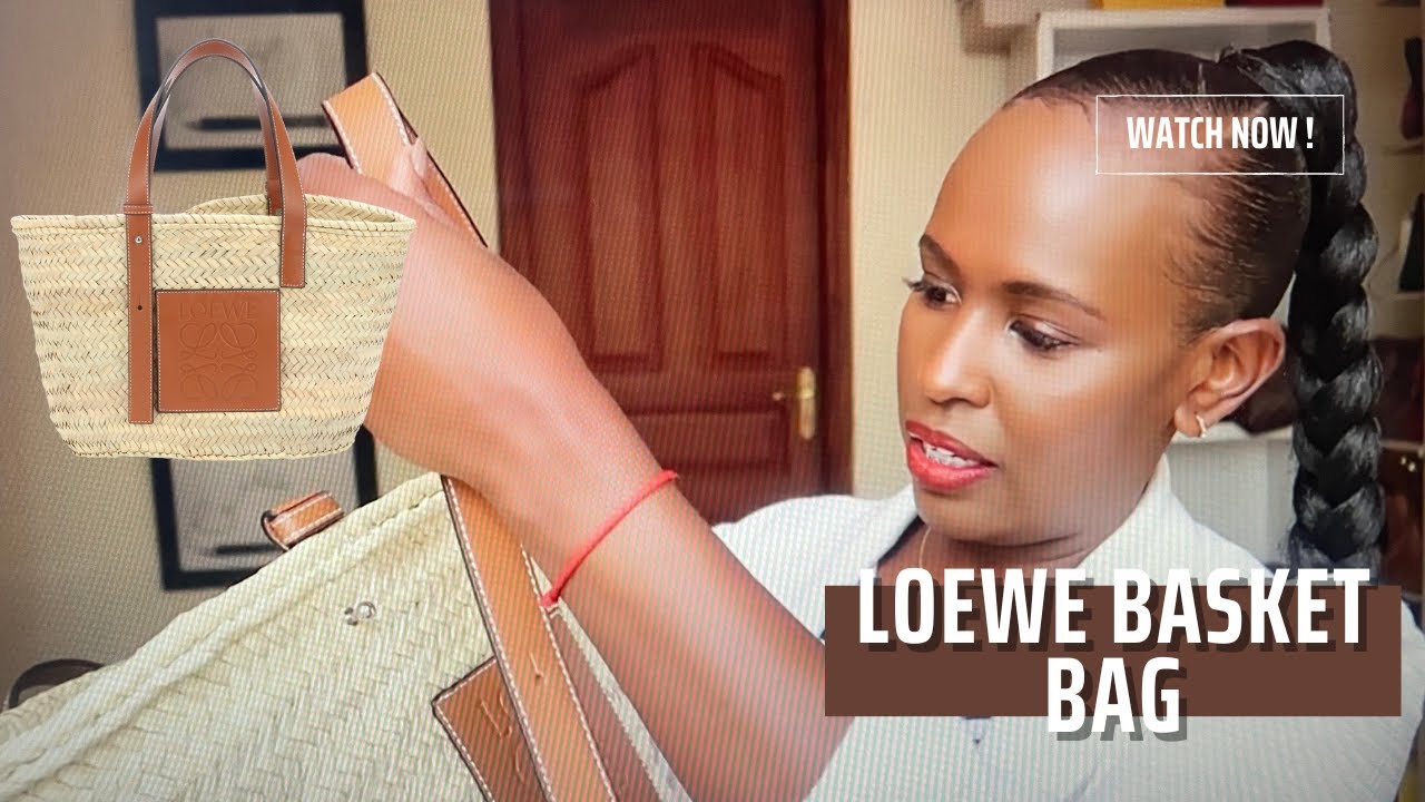 LOEWE BASKET BAG| MEDIUM SIZE UNBOXING| FIRST IMPRESSIONS